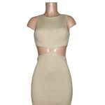 Bec & Bridge Riviera Cut-Out Knit Twist Midi Dress, Sand, 2 (US) Photo 8