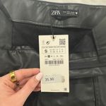 ZARA Leather Skirt Photo 2