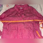 Sigrid Olsen  medium pink linen pull over Photo 3