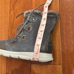 Sorel  Women's Gray Fur-Trimmed Boots size 6 Photo 10