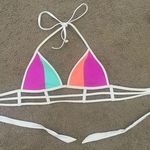 PINK - Victoria's Secret PINK VICTORIA’S SECRET padded swimsuit bikini top size small Photo 0