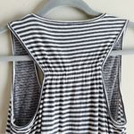 Splendid  Canal Stripe Tank Dress‎ Coverup in Black & White, Size XS Photo 9