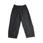 Apiece Apart  Black Bari Crop Trouser Pants Size: 12 Photo 1