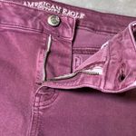 American Eagle Super Stretch Low Rise Jegging Womens 16 Long Pink Denim Jeans Photo 7
