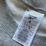 Reebok  gray relaxed fit crewneck sweatshirt Photo 7