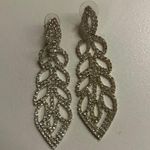 Silver prom earrings Photo 0