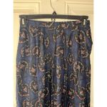Pendleton Vintage Country sophisticated By  Blue Black Printed MIDI Skirt Size 10 Photo 1