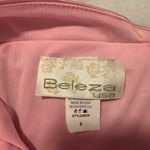 Beleza Pink Halter Dress Photo 2