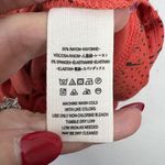 Free People Size S Top Last Time Orange Crop Surplice Long Bell Sleeve Women’s Photo 9