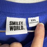 Grayson Threads Smiley World Smile More Oversized Sweatshirt Top Size XXL Photo 3