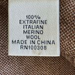 Peter Millar Trendy 100% Merino Wool Leopard Print Ribbed Navy Blue SZ M #2291 Photo 9