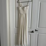 BCBGMAXAZRIA Womens White One Shoulder Greek Goddess Dress Size XXS Photo 4