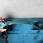 Mosiso 360 Protective Laptop Shoulder Bag in Teal Green Fleece Lined Trolly Belt Blue Photo 3