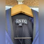 GSTQ Convertible Baseball Jacket Cape Size small In Midnight . Blue Photo 4