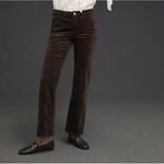 Anthropologie  The Yaya Mid-Rise Corduroy Crop Flare Jeans Pants 28P Photo 5