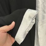 Kensie  Blazer Jacket Womens Plus 3X Black Open Front Career 3/4 Sleeve Stretch Photo 4