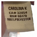 Carolina K Dress Womens XS Red Multicolor Geometric Bohemian A Photo 3