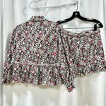 Cinq à Sept Floral Lizzie Jacket & Penny High Waisted Shorts Set Multi Women's 6 Photo 3