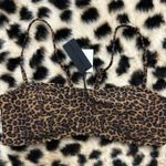 Kendall + Kylie  Leopard Bikini Top L NWT Photo 0