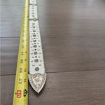 woman’s rhinestone belt with large buckle Y2K western White Photo 6