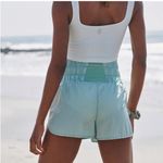 Free People  Movement The Way Home Short Turquoise High Waist Running Shorts Sz M Photo 10