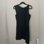 Halston Heritage  Black Crepe Dress Size 2 Photo 2