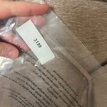 Outdoor Voices Woman Size Medium lightweight Tan Button-Down Shirt Photo 6