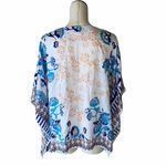 Chico's NWOT  FLORAL MULTI-PRINT PONCHO SZ-S/M Photo 7