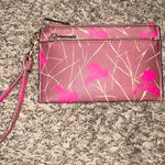 A New Day Pink and Brown Flower Wallet Photo 0