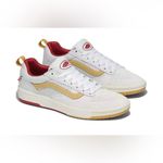 Vans Zahab Vintage Sport Shoes 'White Brown Red' Women 8.5 US Mens 7.0 US Photo 4