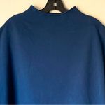 Frank & Eileen  Audrey Triple Fleece Capelet Navy Atlantic One Size EUC Photo 4