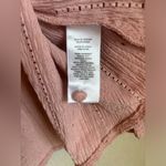 Frye Womens Textured Blousson Sleeve Boho Peasant Blouse Photo 8