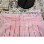 Cabana by Crown Ivy Pink Plaid Pleated Mini Skirt Womens 10 Tennis Schoolgirl Photo 1