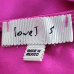 Love j Ruched Hot Pink Dress Size S Photo 4