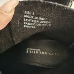 Very Volatile  Aldworth Boots Casual Back Zip Ankle Bootie Black Suede Boho 8 Photo 6