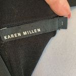 Karen Millen  Black White Sleeveless Bandagd Dress Photo 6
