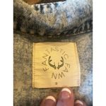 Fantastic Fawn Fantasic Fawn Distressed Acid Wash Jean Jacket Women S Thrashed Fringe Trucker Photo 2