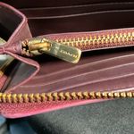 Coach Essential Slim Accordion Zip Wallet Signature Canvas G2122 C5731B Photo 3