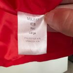 None Women's Red Open Front Blazer Photo 1