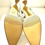 Vintage Italian Leather Tre In High Heel Pumps Size 6 EU 36.5 White Photo 6