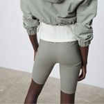 ZARA  green bike shorts Photo 1