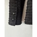 L'Agence NWT  Chamberlain Single Breasted Blazer Suit Jacket Black Tweed Size 0 Photo 6