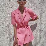 ZARA  Pink Blazer Dress  Photo 6