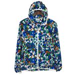 Tory Burch NWOT  Sport S Royale Camo Floral‎ Packable Full Zip Jacket Athleisure Photo 2