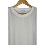 Ten Sixty Sherman  Ivory Padded Shoulder Muscle Tee T Shirt Women Size Medium NWT Photo 2