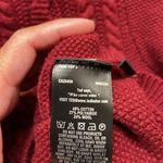 Ted Baker Women's  Red Valentine Wool Blend Cable Knit Jumper Sweater Size Small Photo 5