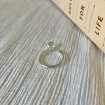 UNCAS Silver Solitaire Round Cut Ring Simple Elegant Engagement Wedding Promise Jewelry Photo 7