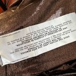 Dress the Population NEW  Daria Bronze Midi Metallic Fall Sexy Cocktail Party NYE Photo 8