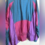 Athletic Works Vintage Walmart Windbreaker Women’s Size L Nylon 90s Photo 1