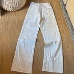 SLVRLAKE Cream Flare Women's Jeans White Size 25 Photo 2